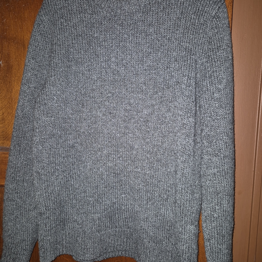 L.L. Bean Men's Charcoal Crewneck Sweater